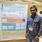 Vijaya presenting a poster at the 4th IFCC Workshop-2019